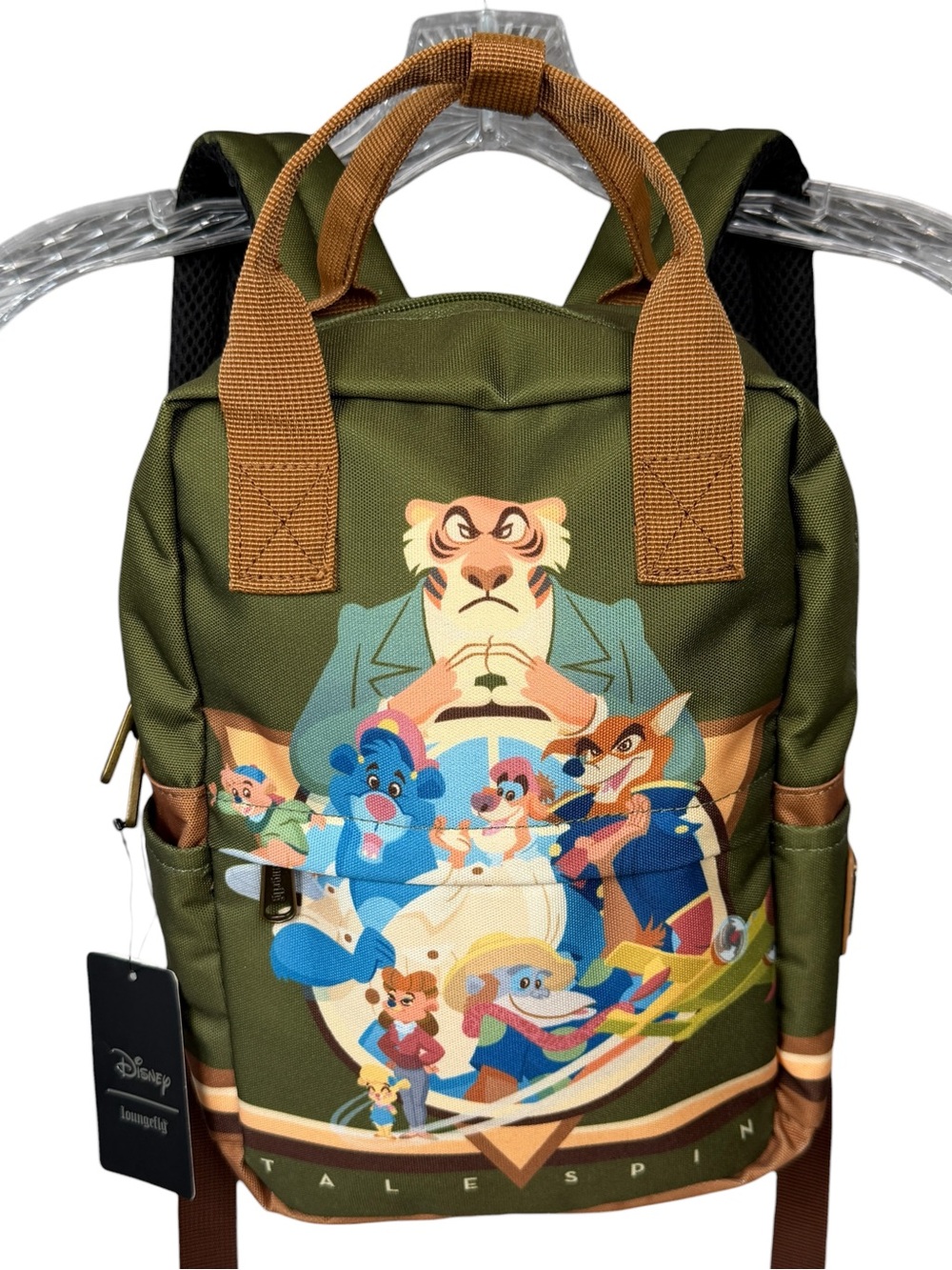 Loungefly Disney Talespin 90's Cartoon Cast Mini Backpack Purse NWT